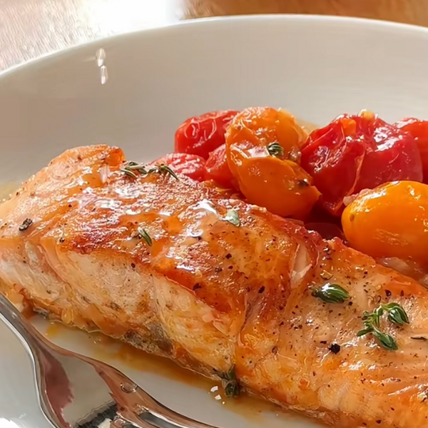 Salmone in friggitrice ad aria