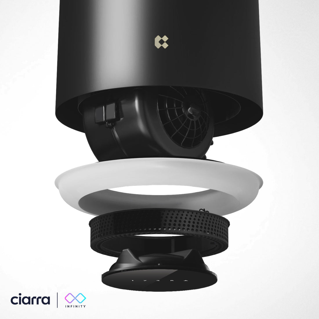 Cappa con sistema al plasma⁺