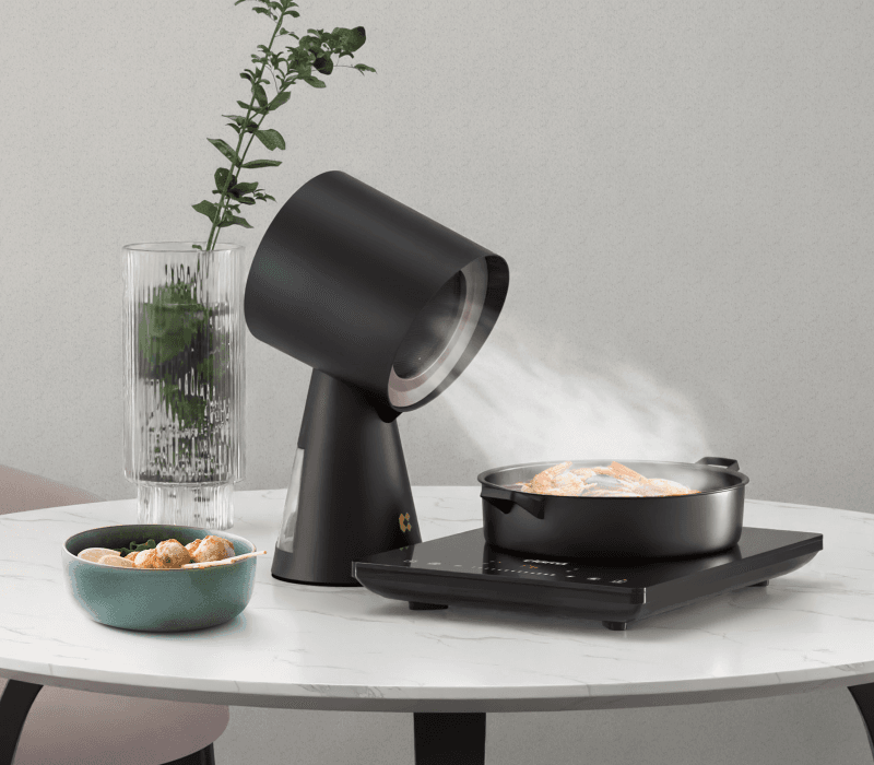 La tua rivoluzione in cucina - Ciarra HOOD TO GO Cappa portatile