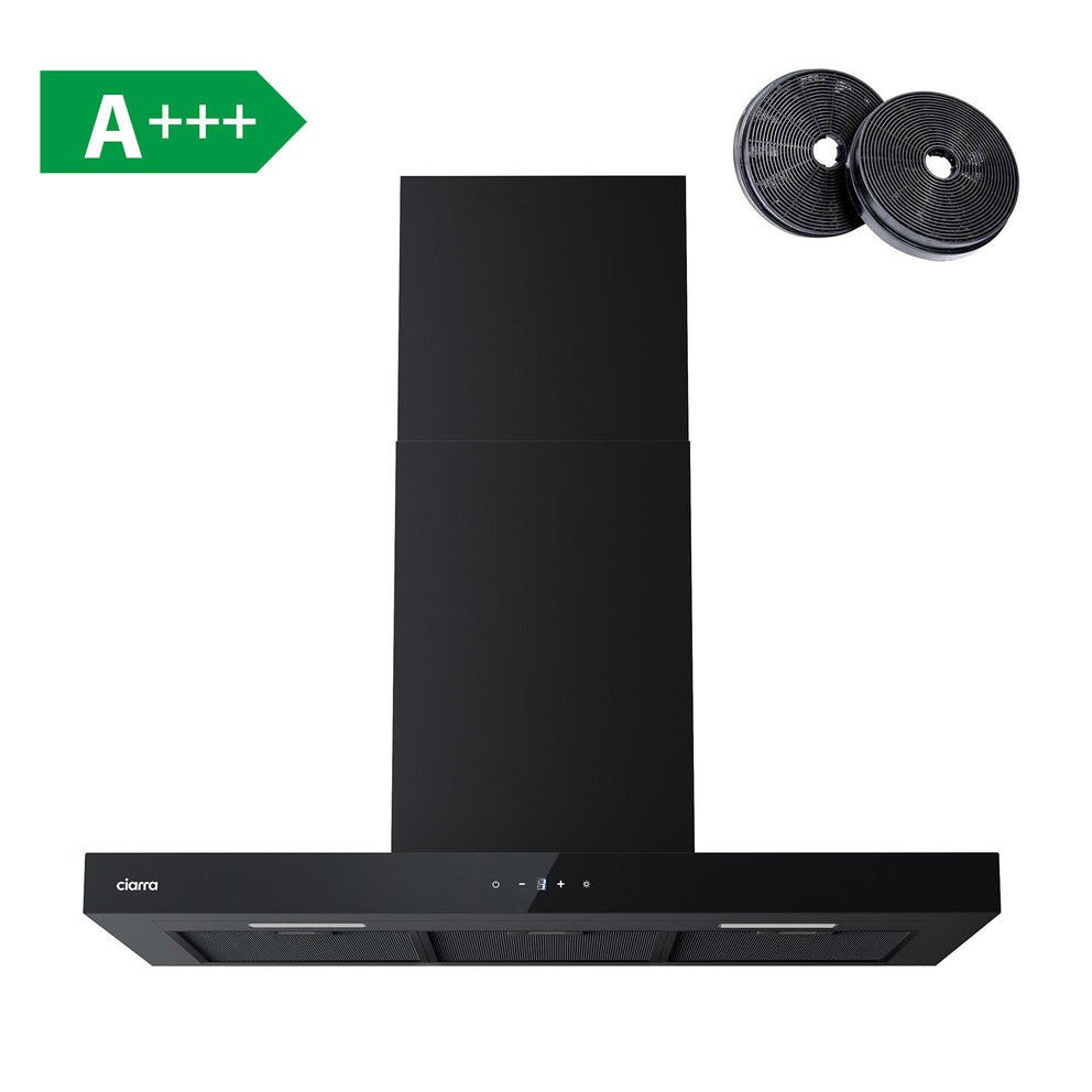 Ciarra Cappa A Parete Da 90cm Con Touch Control CBCB9102-B