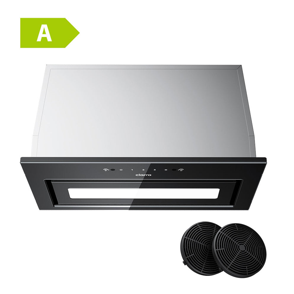 Ciarra Cappa da Incasso 52cm, Classe A, Touch e Controllo Gestuale CBCB5931B-OW