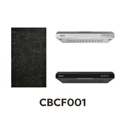 Sostituzione Del Filtro A Ricircolo Di Carbone Per Cappe Da Cucina Slim CBCF001-OW