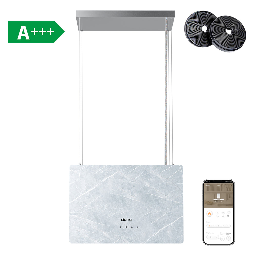 Ciarra cappa a isola