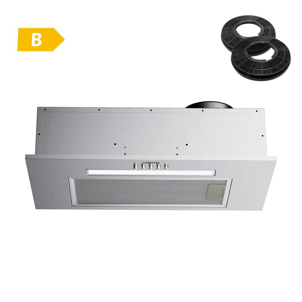 Ciarra 52Cm Cappa Cucina Incasso CBCS5913D-OW