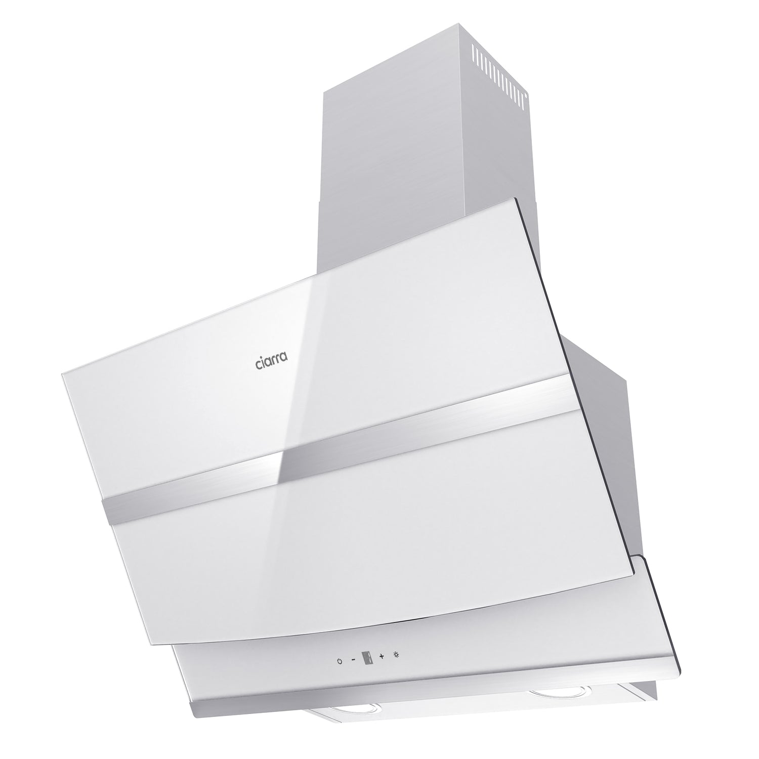 CIARRA 60cm Cappa ad Angolo Touch Control 750 m³/h CBCW6736N-OW