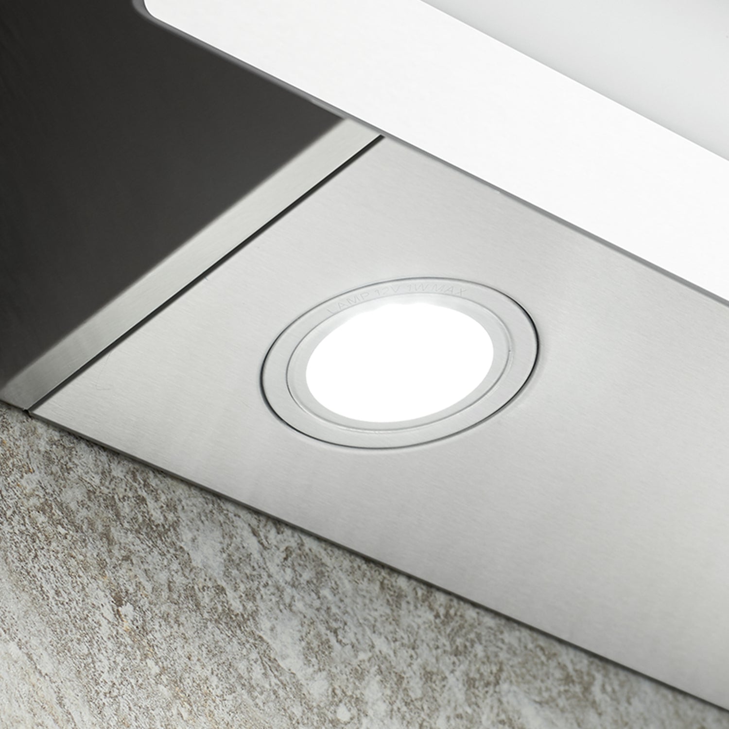 CIARRA 60cm Cappa ad Angolo Touch Control 750 m³/h CBCW6736N-OW