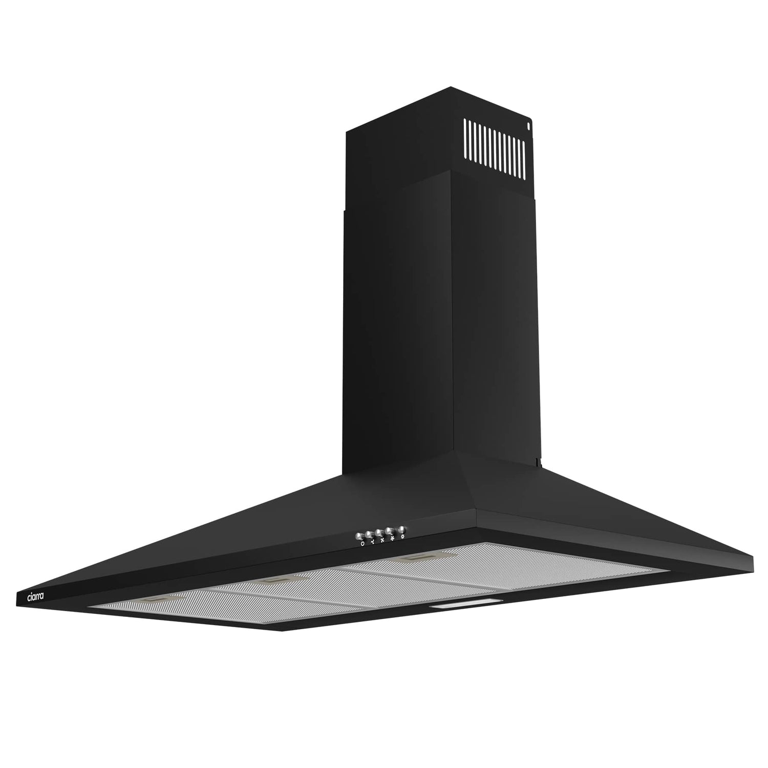 CIARRA 90cm Cappa a parete a piramide CBCB9201-OW