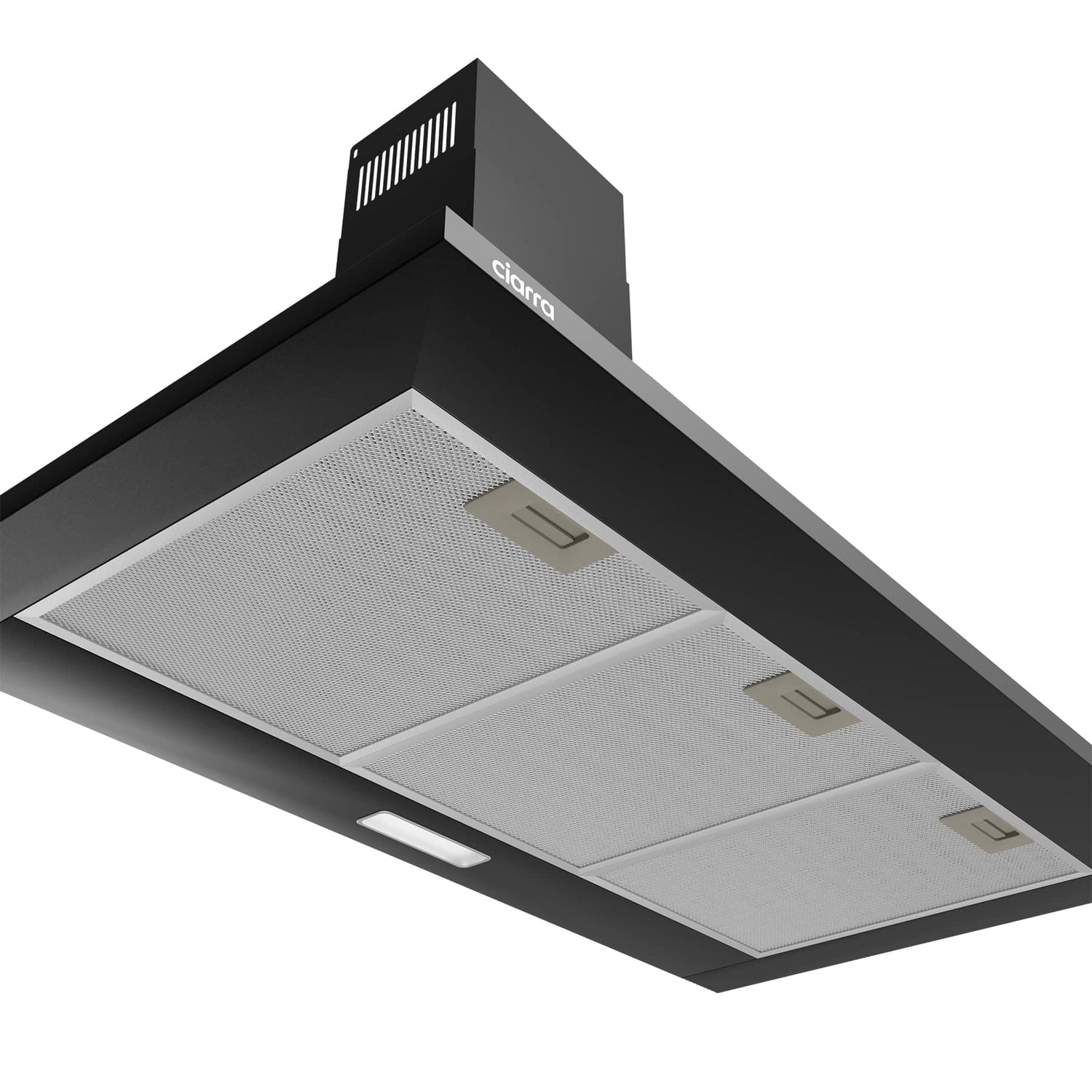 CIARRA 90cm Cappa a parete a piramide CBCB9201-OW
