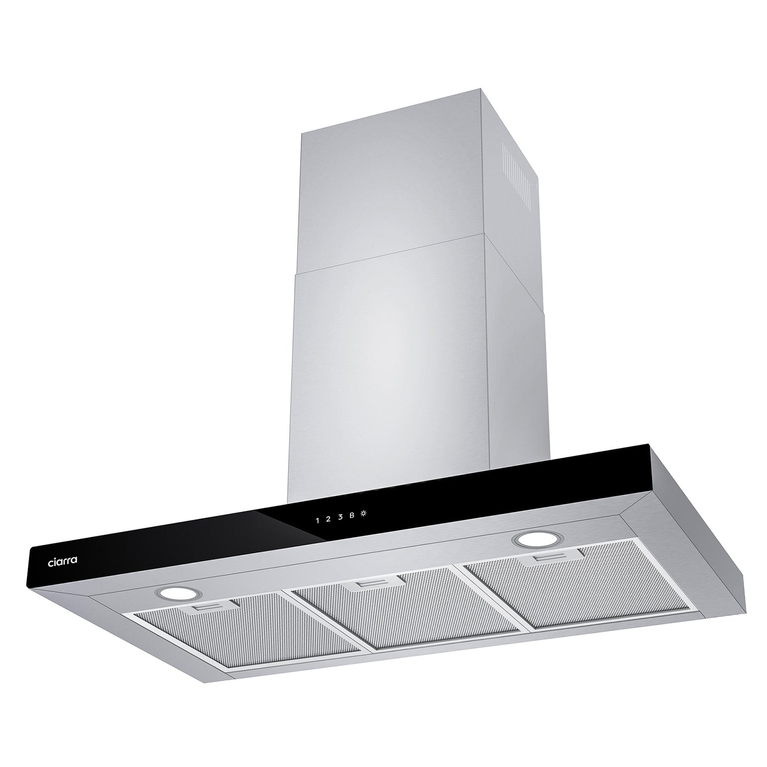 CIARRA Cappa A Parete Da 90cm Con Touch Control CBCS9102-OW