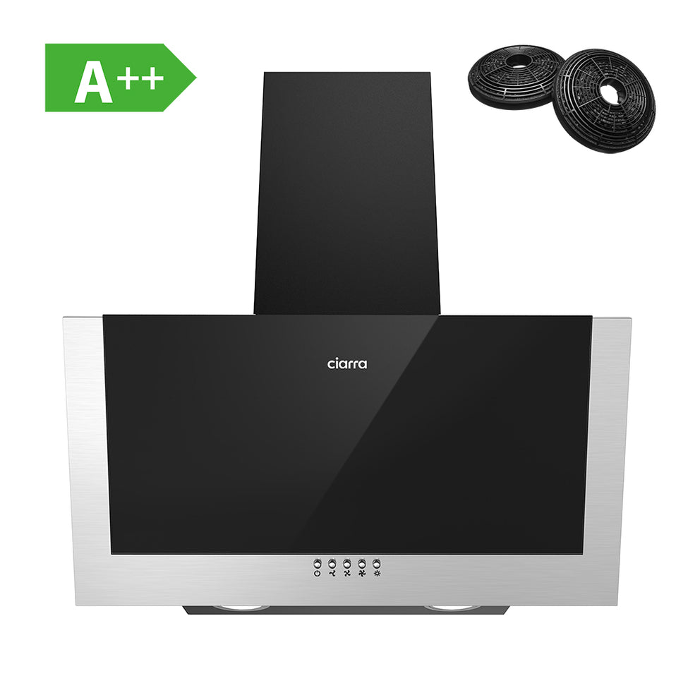 CIARRA Cappa Ad Angolo 60cm Con Aspirazione A 3 Velocità CBCB6736C-OW