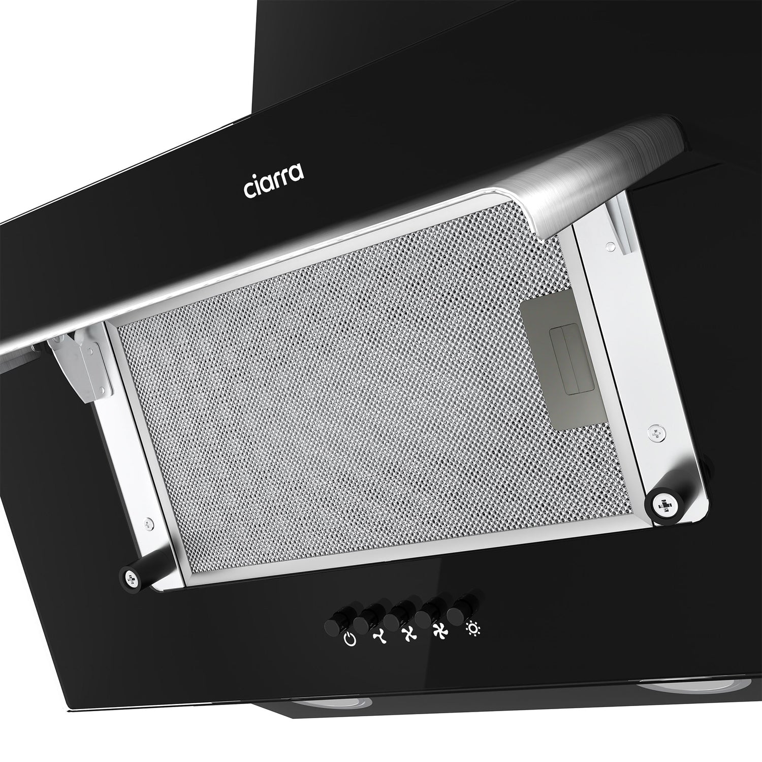 CIARRA Cappa Ad Angolo Da Parete 60cm CBCB6736D-OW