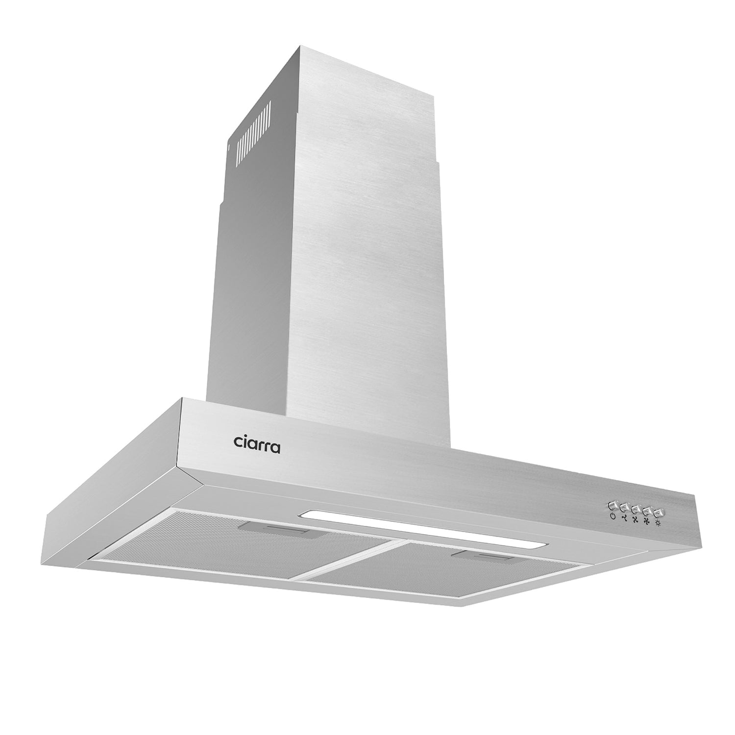 CIARRA Cappa Da Parete 60cm Con Aspirazione A 3 Velocità CBCS6125-OW