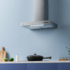 CIARRA Cappa Da Parete 60cm Con Aspirazione A 3 Velocità CBCS6125-OW