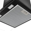 CIARRA Cappa In Vetro Curvo 60cm CBCB6506C-OW
