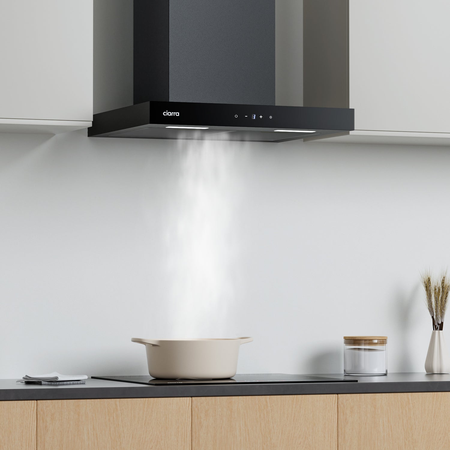 Ciarra Cappa Aspirante Touch Control 60cm CBCB6102-B