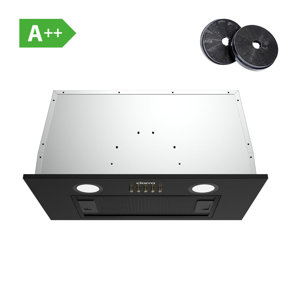 Ciarra Cappa Cucina Sottopensile Incasso 52cm A++ CBCB5913-B