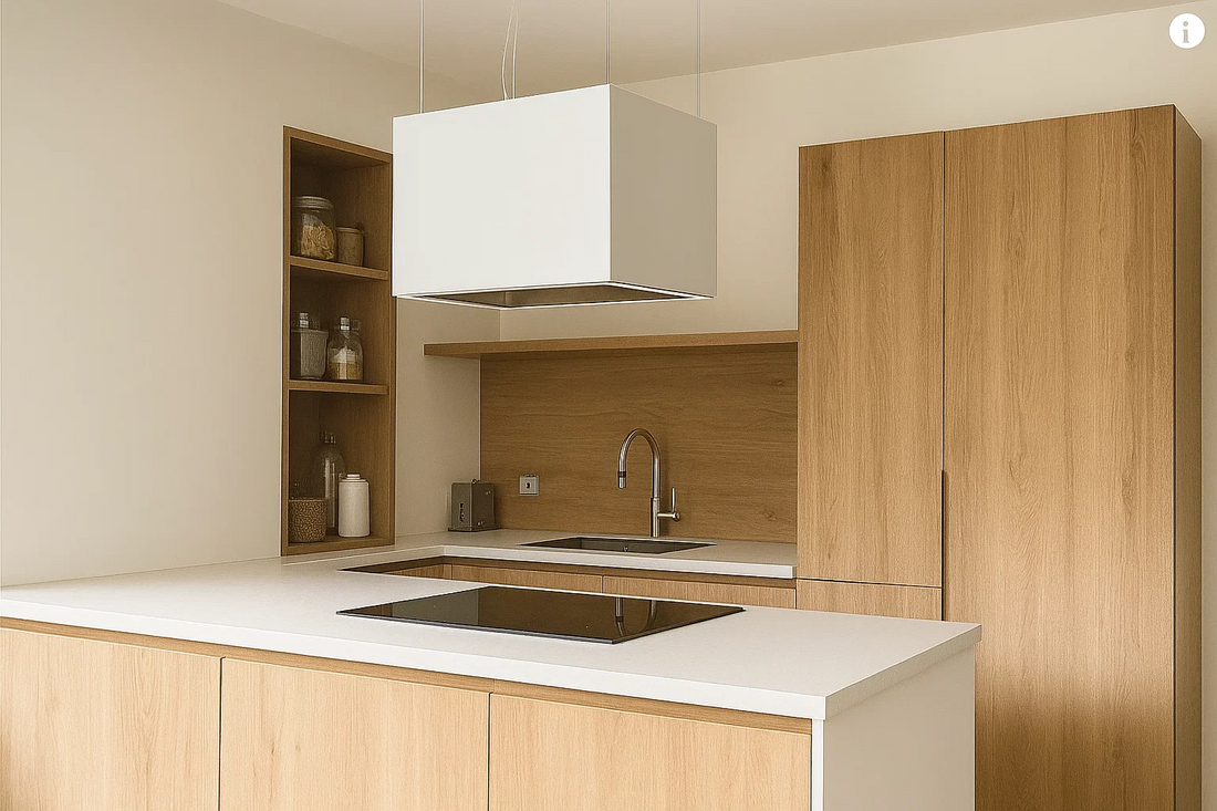 Cappa Cucina Isola Bianca