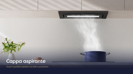 Cappe Cucina a Incasso Nere