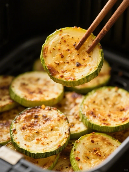 Zucchine in friggitrice ad aria