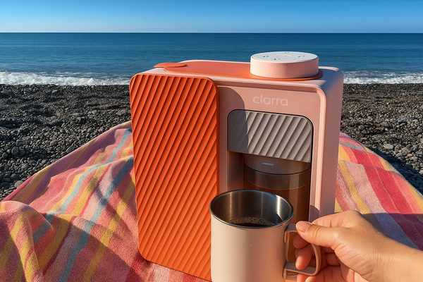Macchine da Caffè Portatili Reinventate: Come il Ciarra BloomBox Unisce Stile e Prestazioni