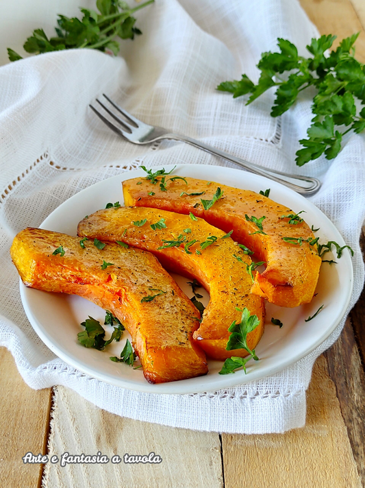 Zucca in friggitrice ad aria