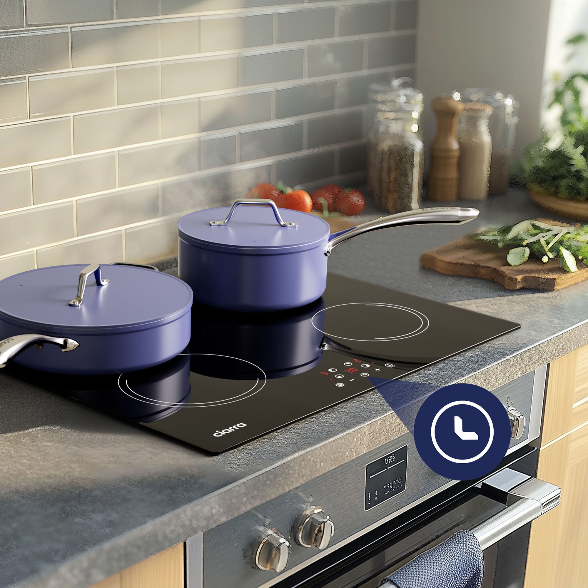 Operitacx 5pezzi Manopole Di Ricambio Per Fornelli In Manopole Per Piani Cottura Elettrici Di Controllo Del Bruciatore Compatte E Robuste - Foto 4