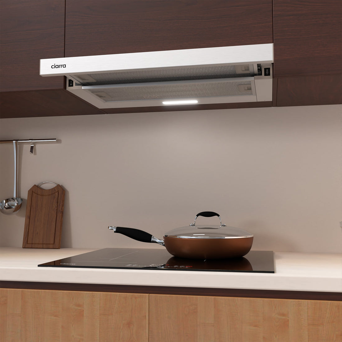Cappa Cucina a Incasso 60 cm
