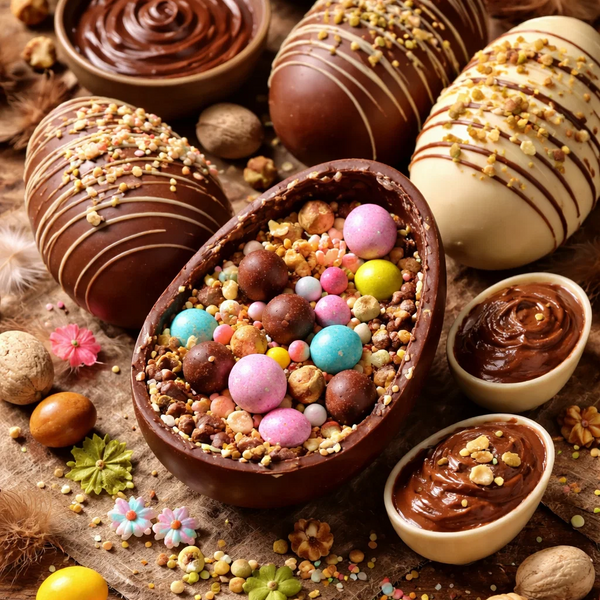 Uova di pasqua artigianali