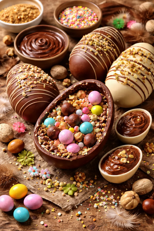 Uova di pasqua artigianali