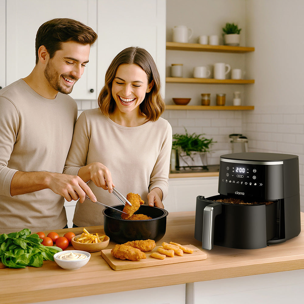 Guida all'uso della friggitrice ad aria