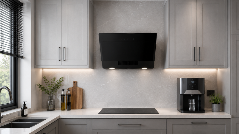 cappa cucina 60 cm nera