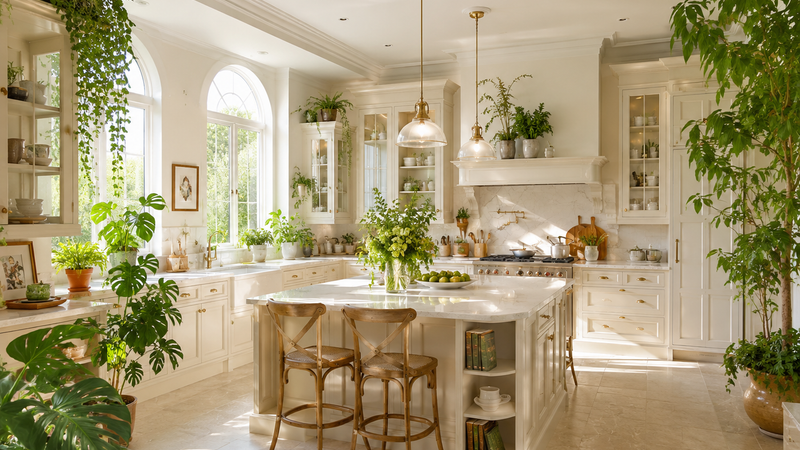 Idee per una cucina sana nelle moderne case del Regno Unito e in Europa