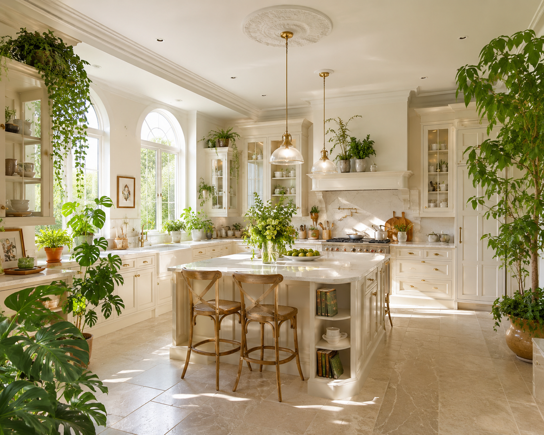 Idee per una cucina sana nelle moderne case del Regno Unito e in Europa