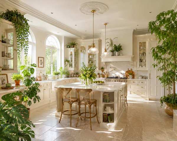 Idee per una cucina sana nelle moderne case del Regno Unito e in Europa