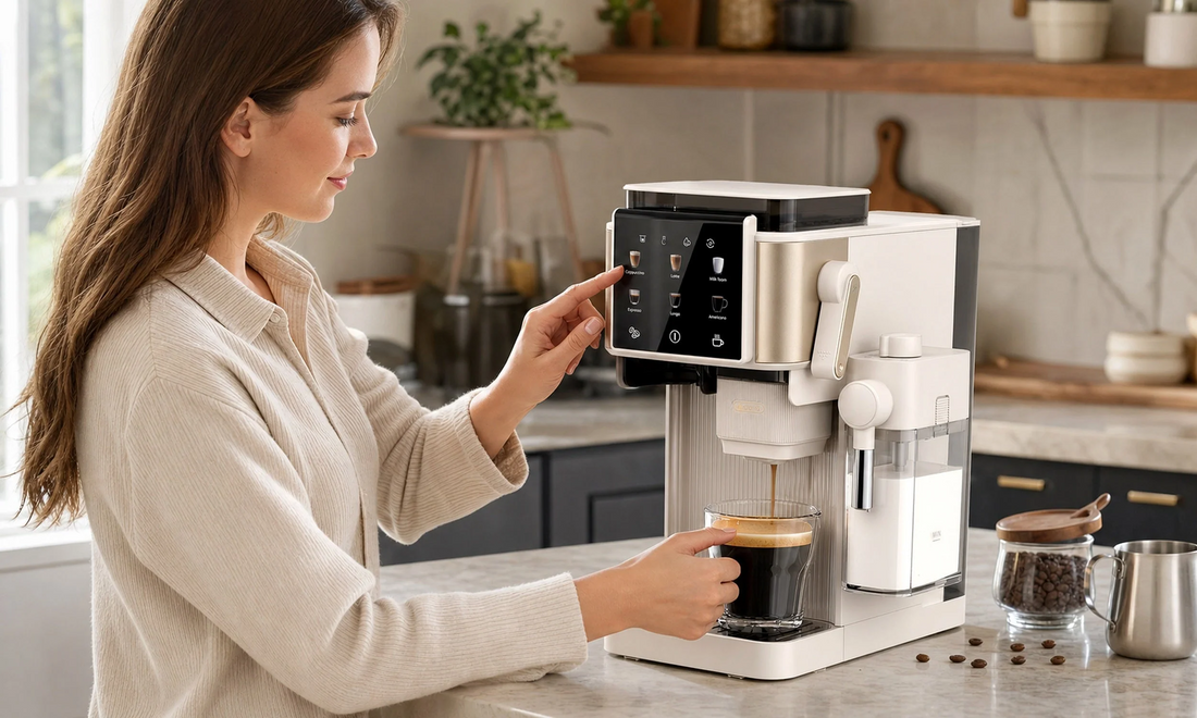 Come utilizzare una macchina caffè con macinacaffè