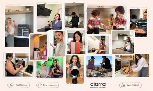 9° Anniversario CIARRA: Recensioni reali, storie di clienti e 9 anni di innovazione in cucina