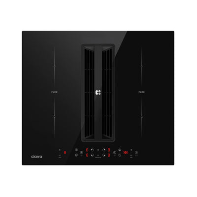 Ciarra ONE Piano Induzione con Cappa Integrata Compatto 590 mm con Sistema Plasma⁺ Integrato CBBEH594BBFF-OW