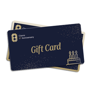 Ciarra Gift Card: accumula sconti per risparmiare di più