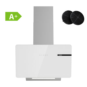 Ciarra Cappa Cucina 60cm Cappa Bianco Verticale Cappa Parete Touch Control CBCS6765B-OW