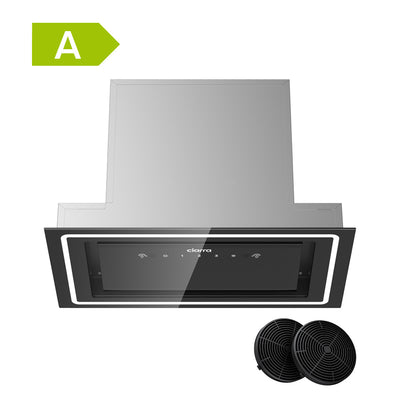 Ciarra Cappa Cucina Scomparsa Cappa da Incasso 52cm, Classe A, Touch e Controllo Gestuale CBCB5931C-OW
