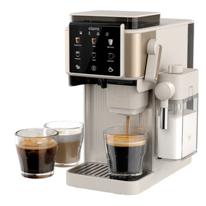 Ciarra Macchina Caffè Espresso con Macinacaffè, Espresso Come al Bar Design Compatto con Serbatoio 1L CBSACM-D6