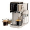 Ciarra Macchina da Caffè Semiautomatica con Macinacaffè, Espresso Come al Bar, Design Compatto, Serbatoio 1L, CBSACM-D6