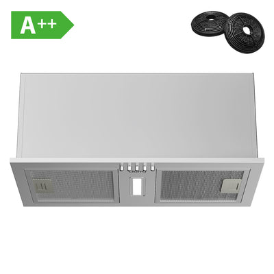 CIARRA Cappa Integrata 52 cm in Acciaio Inox A++ CBCS5937A-OW