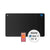 CIARRA radiatore elettrico in ceramica 1500W nero WiFi vista frontale