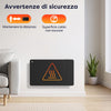 Radiatore in ceramica senza ventola CIARRA per calore silenzioso