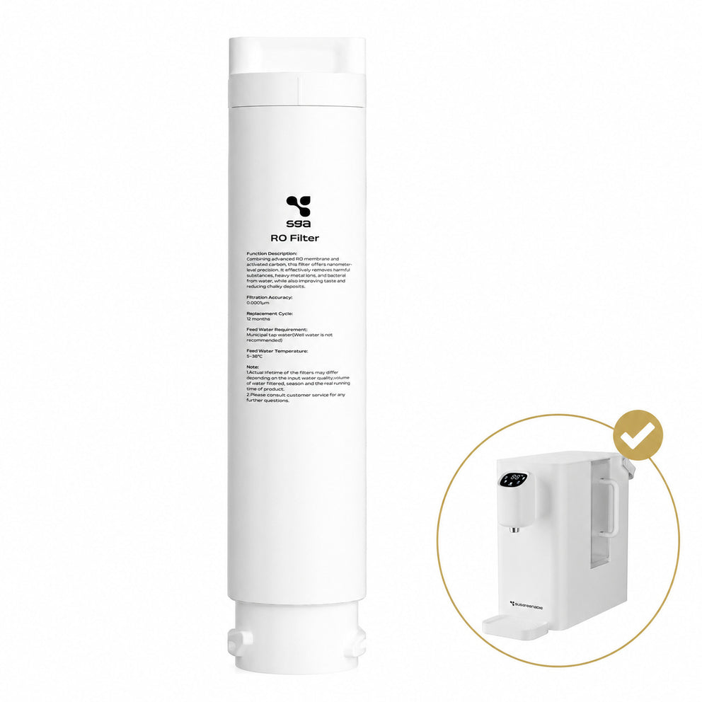 Ciarra x Susgreenable Cartuccia Filtro RO Filtrazione SGROF04 Compatibile con SGIWDR04-W