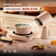 Ciarra Cucina CookVent Duo: Piano cottura a induzione Donut & HOOD TO GO