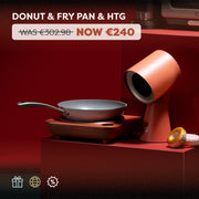 Ciarra Cucina Cook & Go Trio: Piano cottura a induzione Donut & HOOD TO GO & Padella