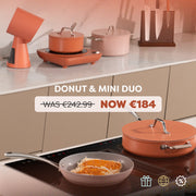 Ciarra Cucina VersaCook Trio: Piano cottura a induzione Donut & Pentole Mini Duo