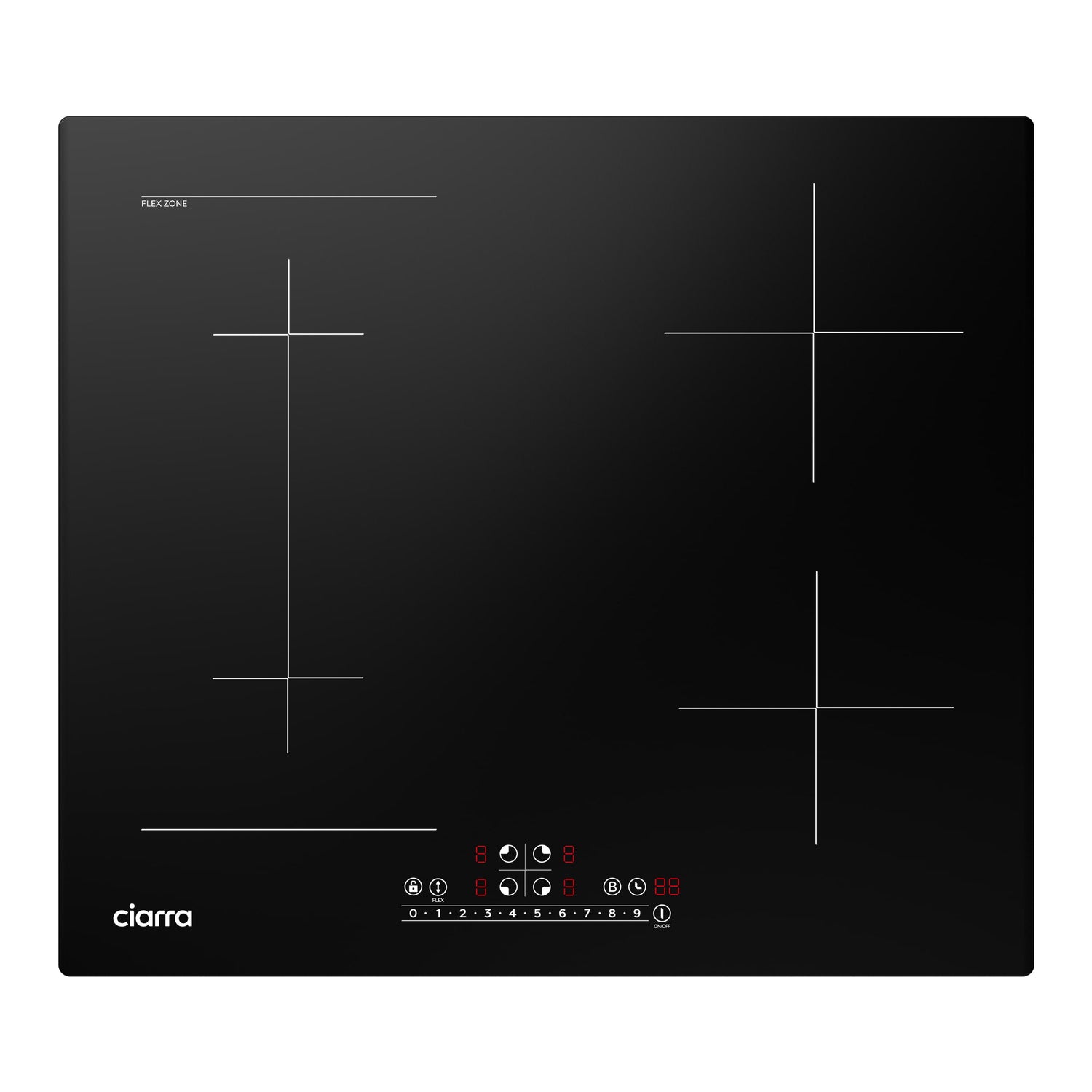 Siemens EX675LXV1E Piano Cottura A Induzione 60 Cm 2 Zone Vetroceramica Nero 248595 Zoom Siemens EX675LXV1E Piano Cottura A Induzione 60 Cm 2 Zone Vetroceramica Nero 248595 Zoom
